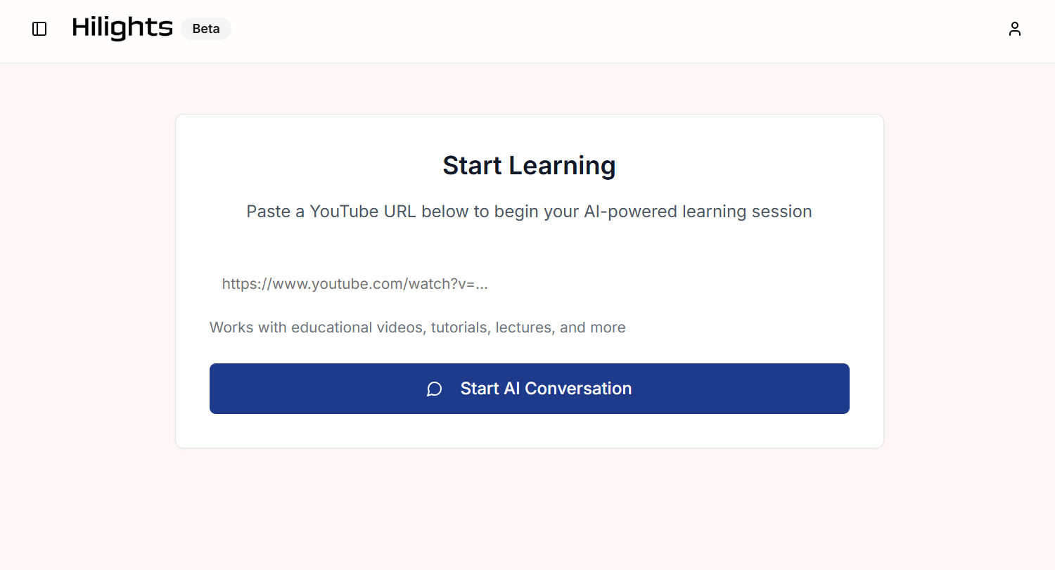 Hilight Dashboard Preview